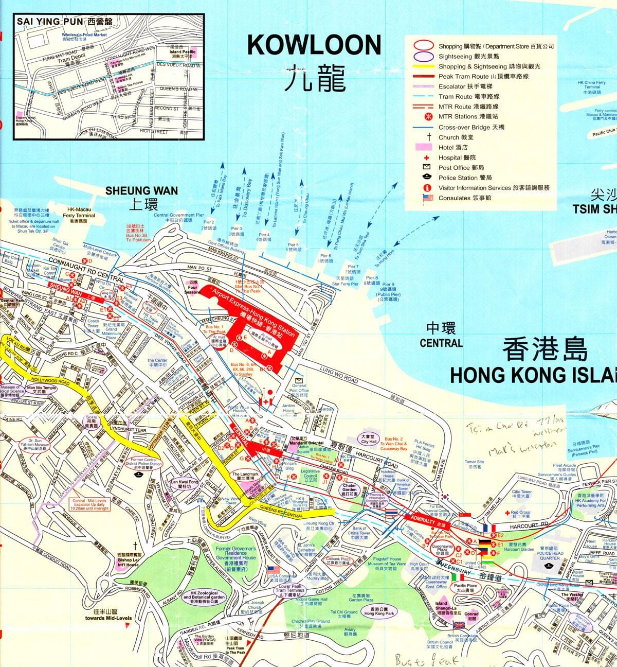 ਦੇ ਪੋਰਟ ਨੂੰ Hong Kong ਤੱਕ ਦਾ ਨਕਸ਼ਾ