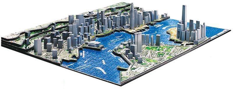 3d ਨਕਸ਼ਾ ਦੀ Hong Kong