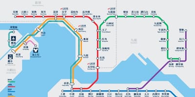 ਕੌਜ਼ਵੇ bay MTR ਸਟੇਸ਼ਨ ਨਕਸ਼ਾ