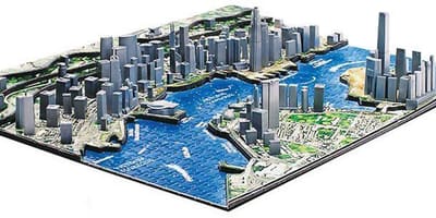 3d ਨਕਸ਼ਾ ਦੀ Hong Kong